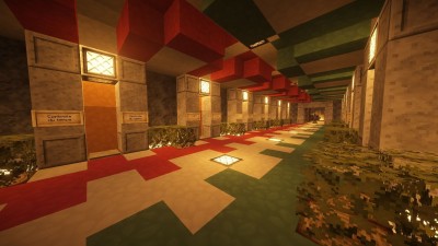 Le HUB permettant à toute l'équipe de voyager rapidement partout dans la map