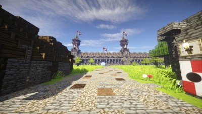 La muraille de Kerchapon prend forme avec deux immenses tours