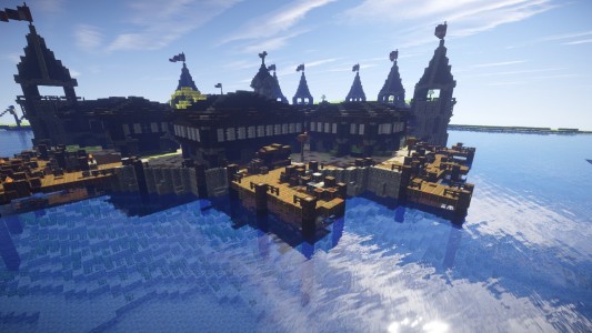 Port de la ville de Jovia