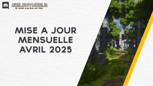 Mise à jour mensuelle 04/2025